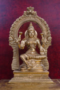 8″ Lakshmi with Arch | Handcrafted Brass | Fine Work (Copy)