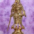 6″ Raja Alangara Murugan Idol | Handcrafted Panchaloha