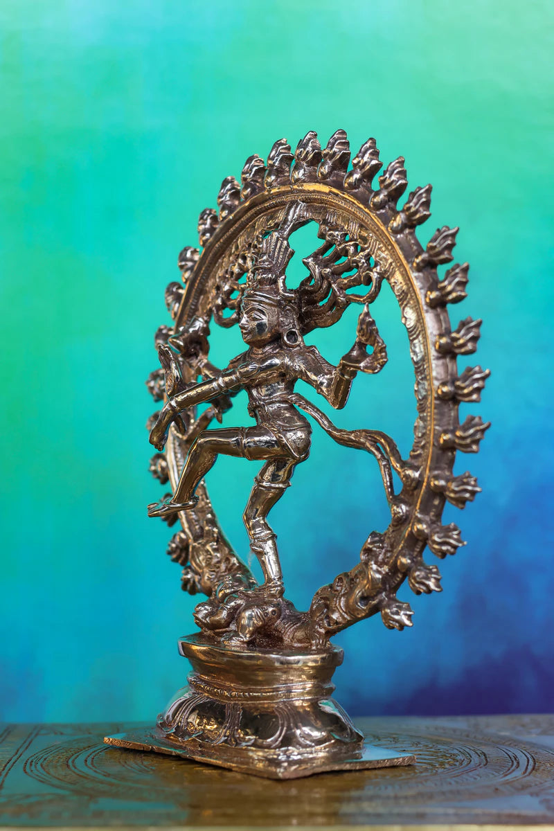 6″ Nataraja - Dancing Lord Shiva  | Handcrafted Panchaloha