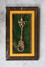 Brass Ganesha Spoon Frame for Home Décor & Gifting | Handcrafted Brass Art Frame (Copy)