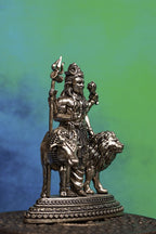 4″ Ardhanareeswar Idol for Pooja &amp; Home Décor | Super Fine Brass | Antique Polish