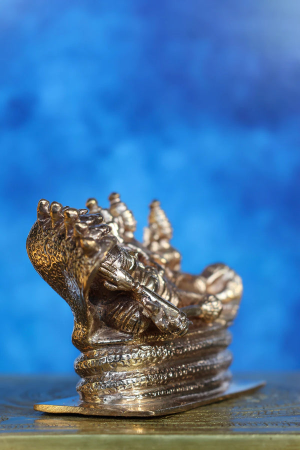 2.5″ Sri Ranganathar | Handcrafted Panchaloha dimensions