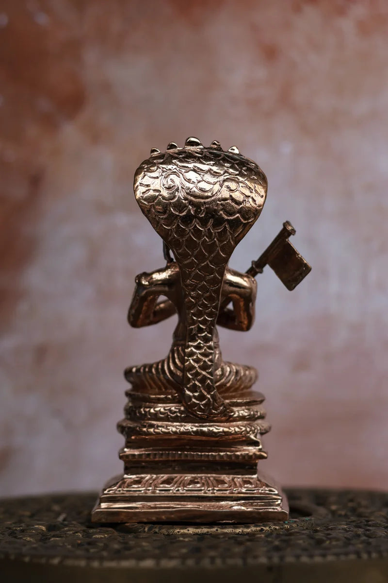 3″ Manavala Mamunigal Idol for Pooja &amp; Home Décor | Handcrafted Panchaloha | Polished Finish