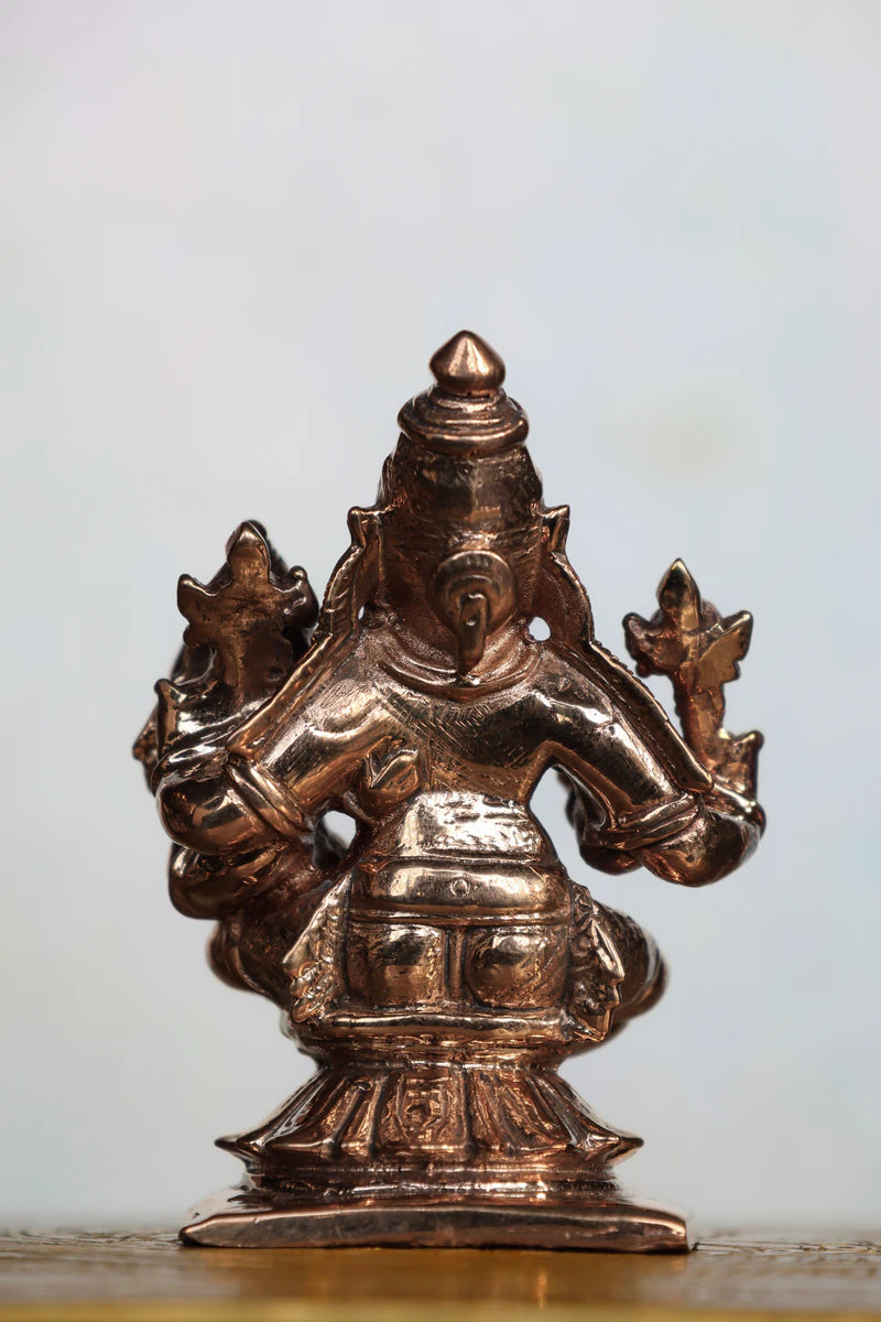 2.5″ Lakshmi Narasimar Idol | Handcrafted Panchaloha