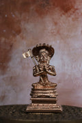 3″ Manavala Mamunigal Idol for Pooja &amp; Home Décor | Handcrafted Panchaloha | Polished Finish