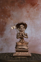 3″ Manavala Mamunigal Idol for Pooja &amp; Home Décor | Handcrafted Panchaloha | Polished Finish