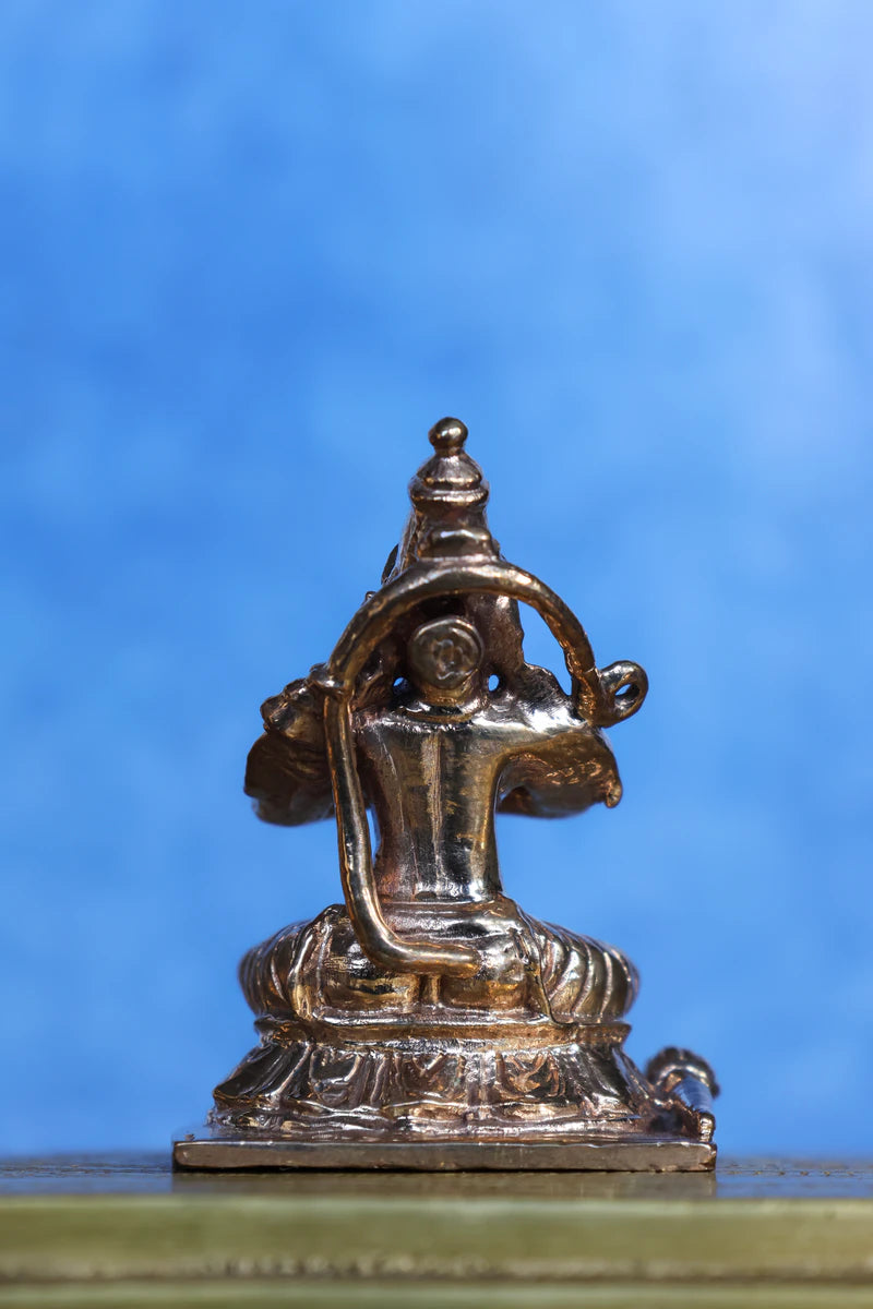 2.5″ Sitting Hanuman in Anjali Mudra | Handcrafted Panchaloha