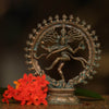 6″ Nataraja - Dancing Lord Shiva  | Handcrafted Panchaloha | Green Patina