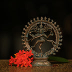 6″ Nataraja - Dancing Lord Shiva  | Handcrafted Panchaloha | Green Patina
