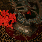 6″ Nataraja - Dancing Lord Shiva  | Handcrafted Panchaloha | Green Patina