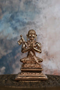 2.5″ Sri Ramanujar Idol for Pooja &amp; Home Décor | Handcrafted Panchaloha | Polished Finish