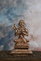2.5″ Sri Ramanujar Idol for Pooja &amp; Home Décor | Handcrafted Panchaloha | Polished Finish