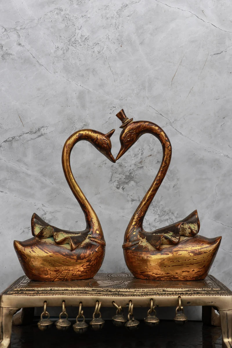 Duck Pair | Handcrafted Brass