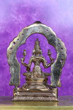 5″ Divine Mahalakshmi with Arch | Handcrafted Panchaloha