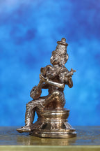 3″ Divine Saraswathi Idol with Veena | Handcrafted Panchaloha