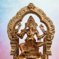 5″ Lord Ganesha Idol with Arch | Handcrafted Panchaloha