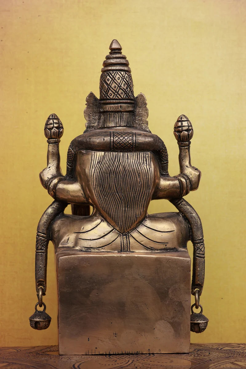 9″ Divine Padmavathi Devi | Handcrafted Brass