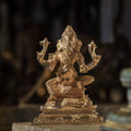 4″ Lord Ganesha Idol | Handcrafted Panchaloha