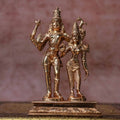 Shiva Parvati Marriage Pose Idol  | Handcrafted Panchaloha