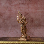 Shiva Parvati Marriage Pose Idol  | Handcrafted Panchaloha