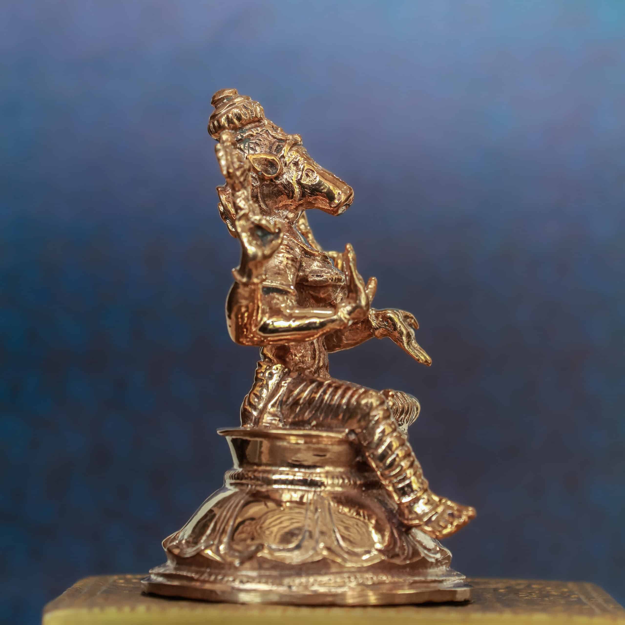 3.5″ Varahi Amman Idol | Handcrafted Panchaloha