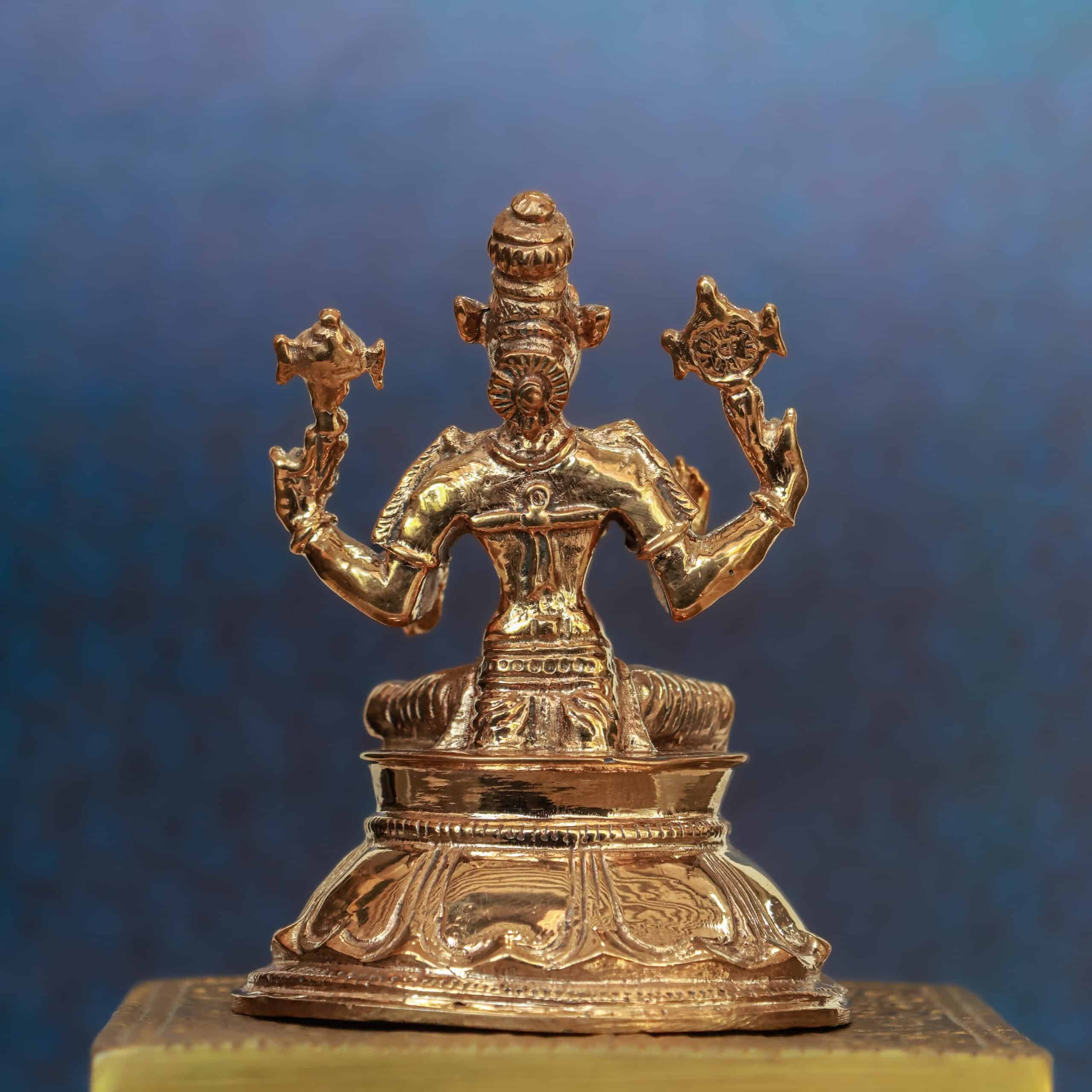 3.5″ Varahi Amman Idol | Handcrafted Panchaloha