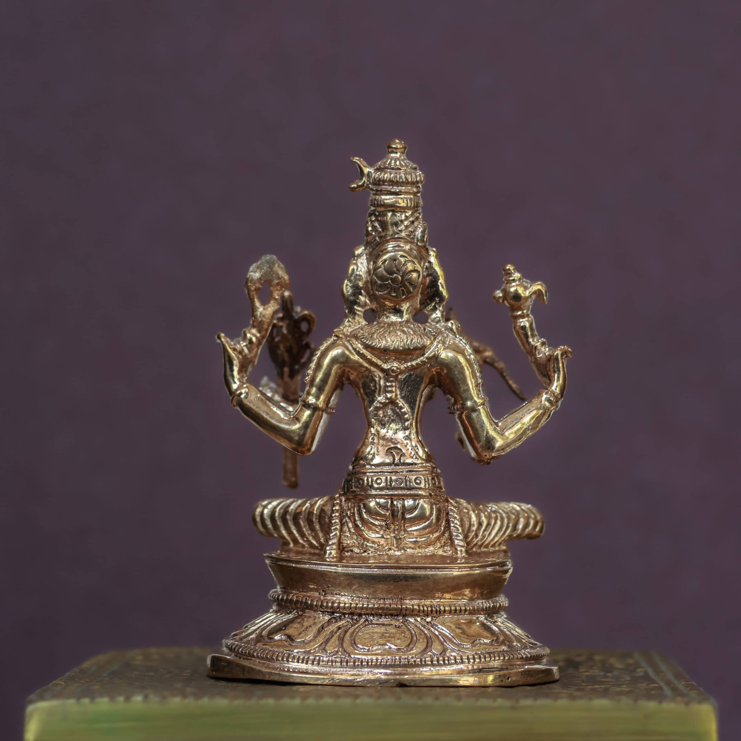 3″ Kamakshi Amman Idol | Handcrafted Panchaloha