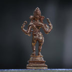 3.5″ Thiruvanaikaval Ganesha | Handcrafted Panchaloha
