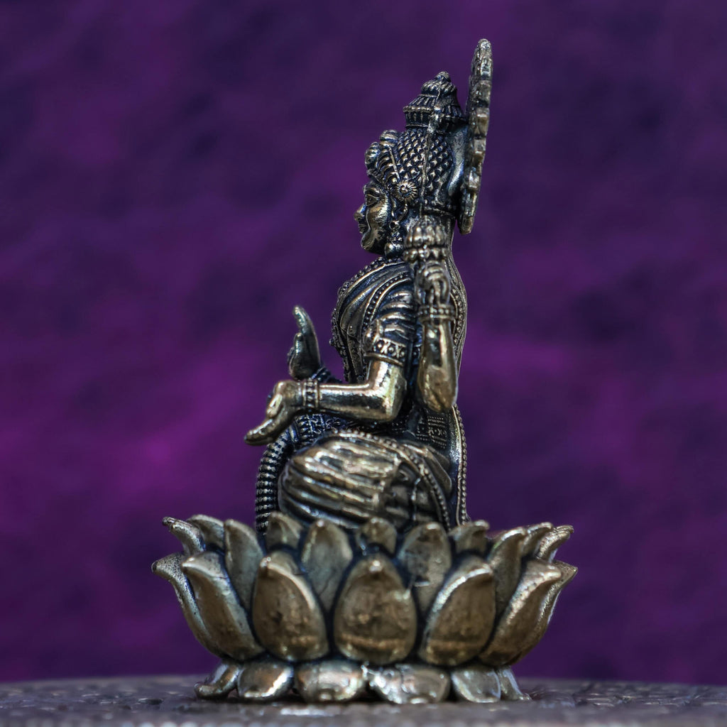 3″ Lotus Lakshmi | Super-Fine Handcrafted Brass