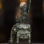 4″ Royal Sofa Lakshmi | Super-Fine Handcrafted Brass