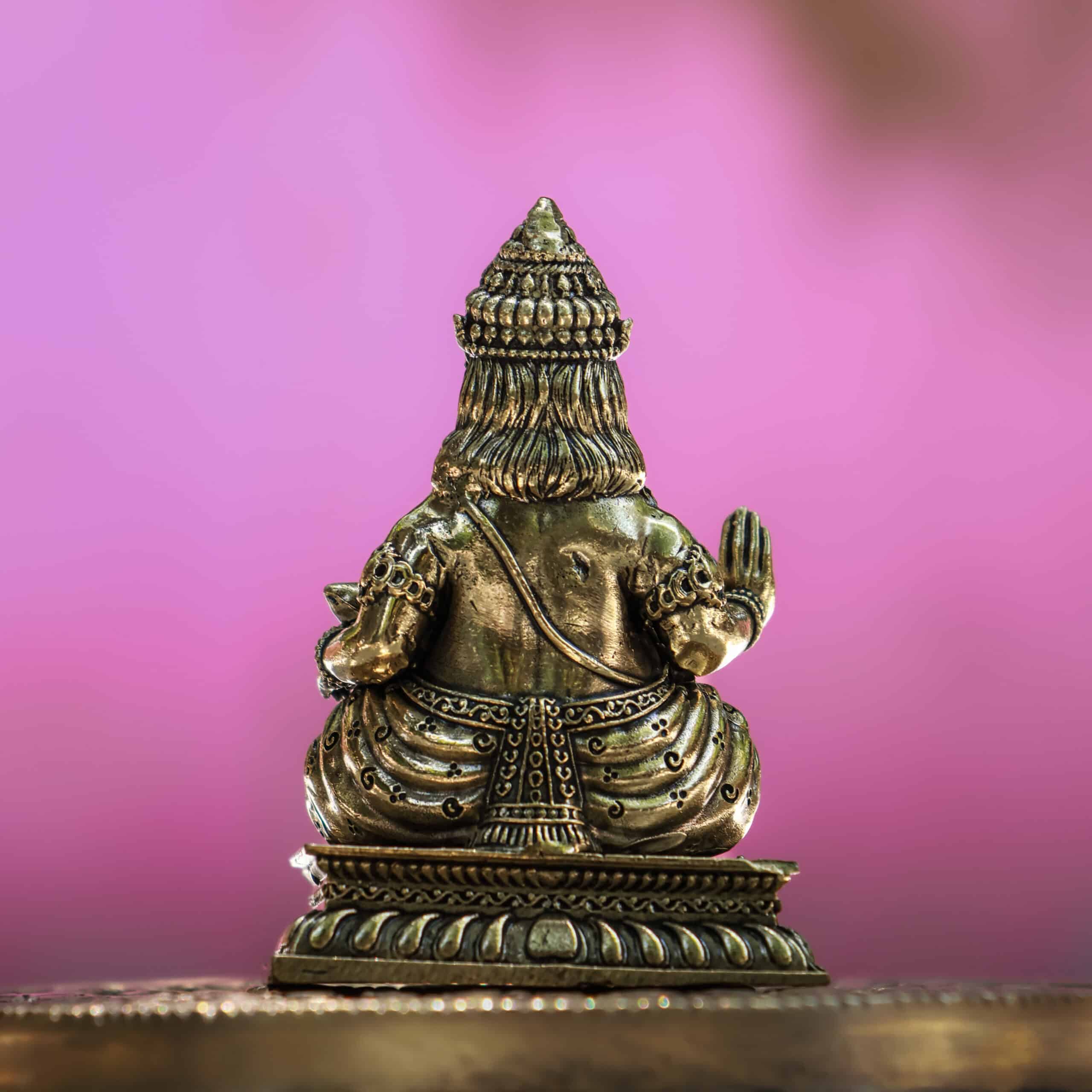 3″ Lord Kubera | Super-Fine Handcrafted Brass