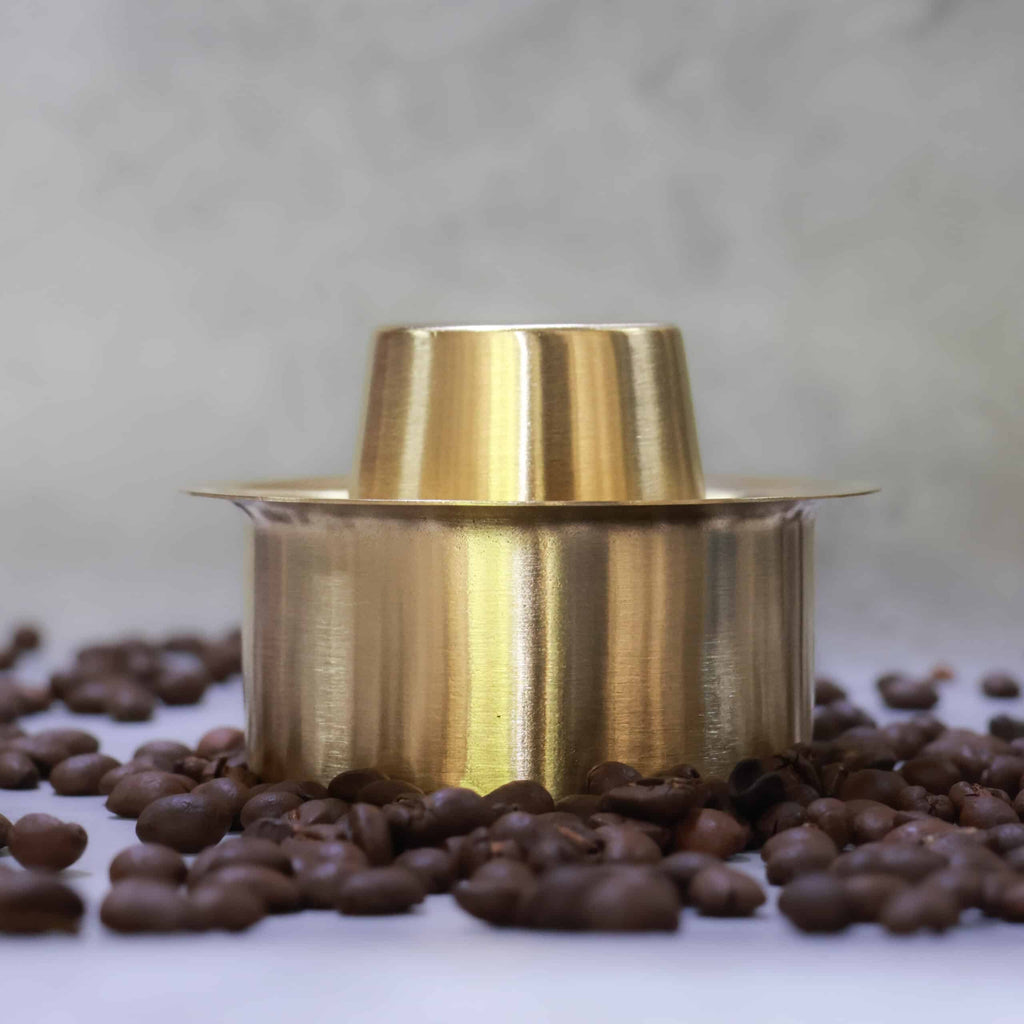 Matte Brass Dabara Set | Handcrafted Brass