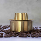 Matte Brass Dabara Set | Handcrafted Brass