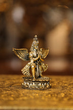 4″ Garudhan Kneeling | Super Fine Brass | Polished Finish — view 4