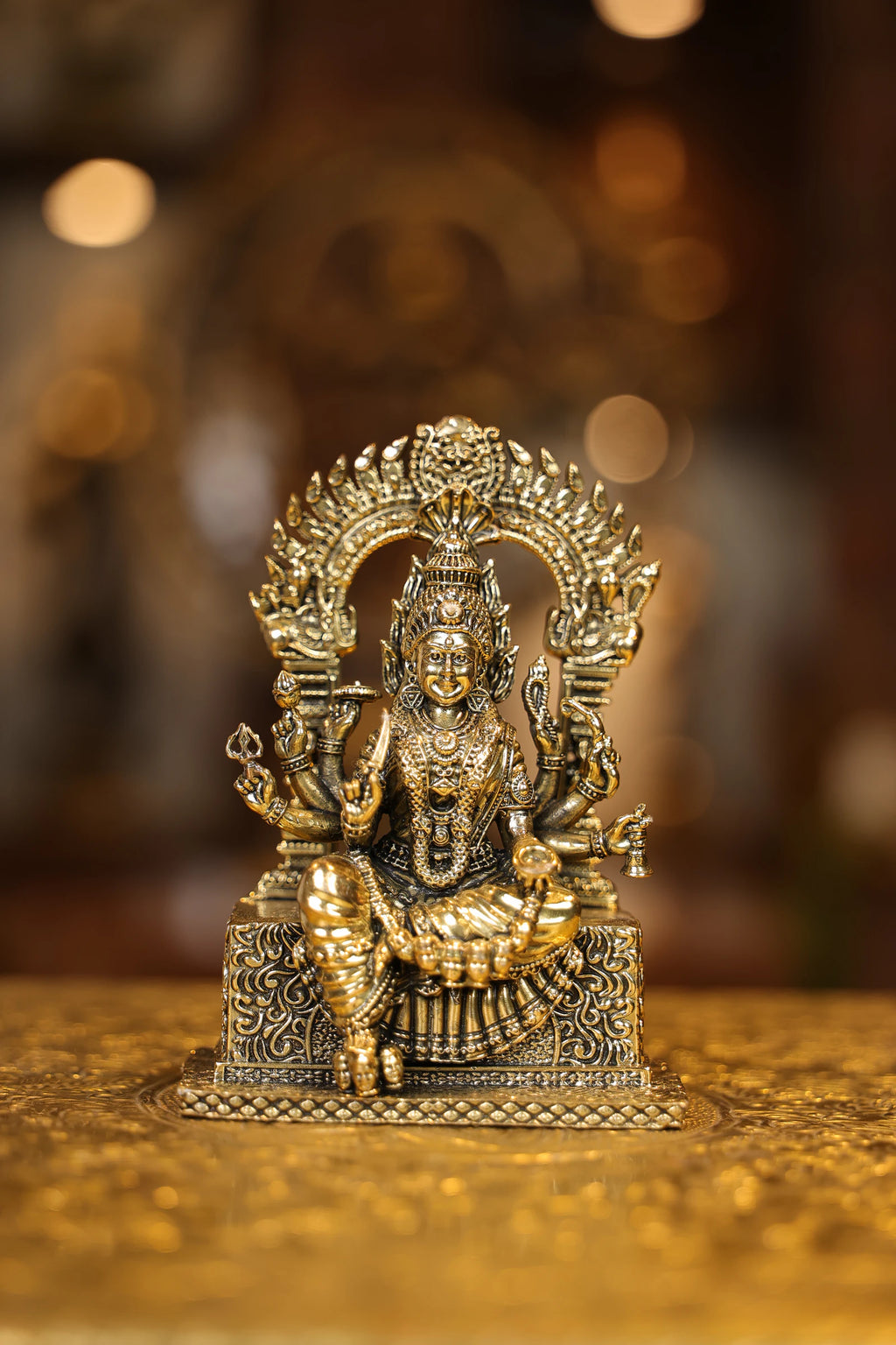 5″ Marriamman with Arch Spl | Super Fine Brass | Polished Finish