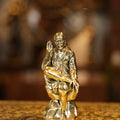 6″ Sitting Saibaba | Super Fine Brass | Polished Finish