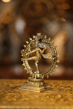 6″ Nataraja Cosmic Dancer | Super Fine Brass | Polished Finish — view 3