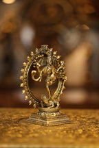 6″ Nataraja Cosmic Dancer | Super Fine Brass | Polished Finish — view 4