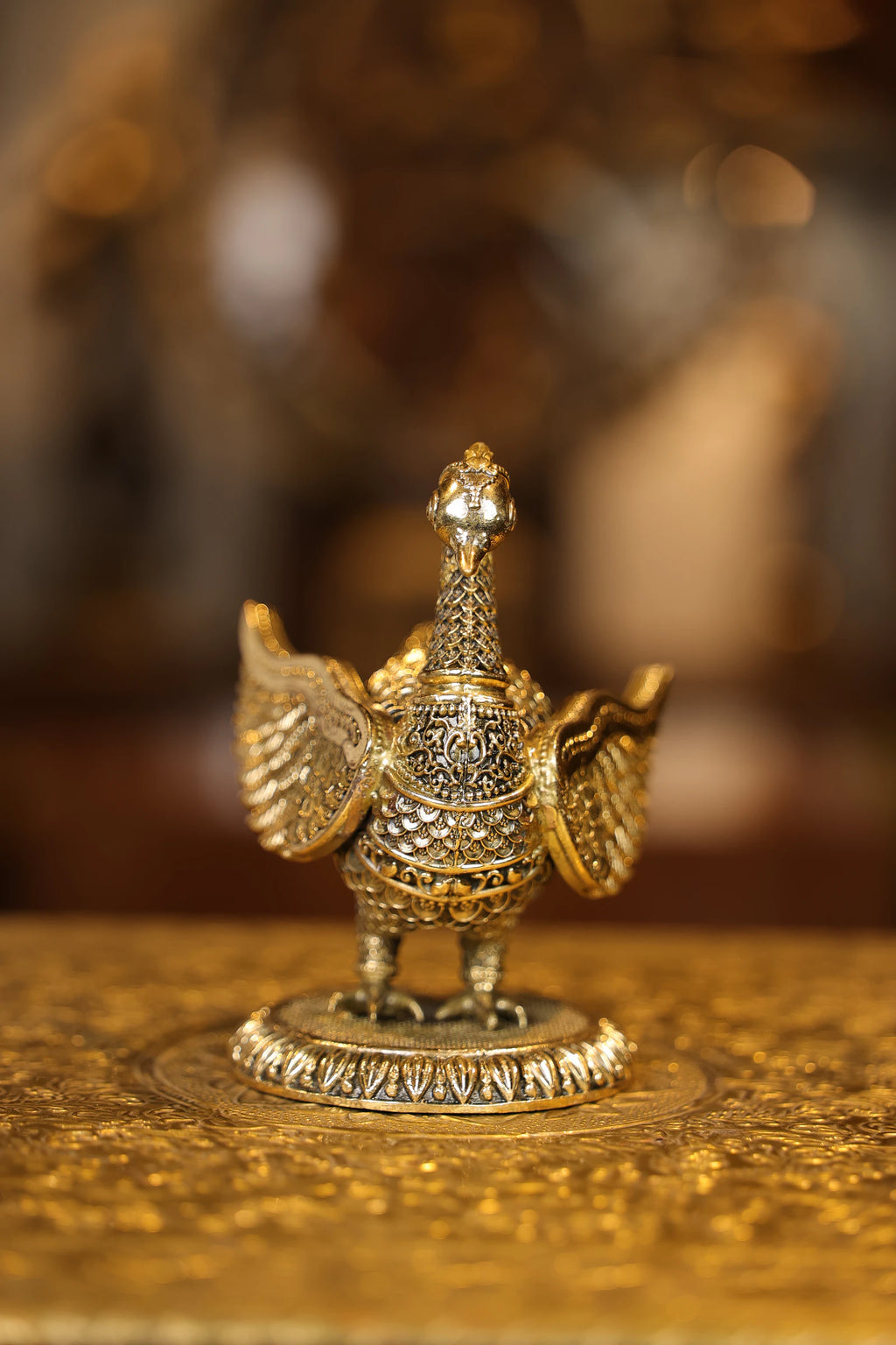 5″ Bird | Super Fine Brass | Polished Finish — view 4