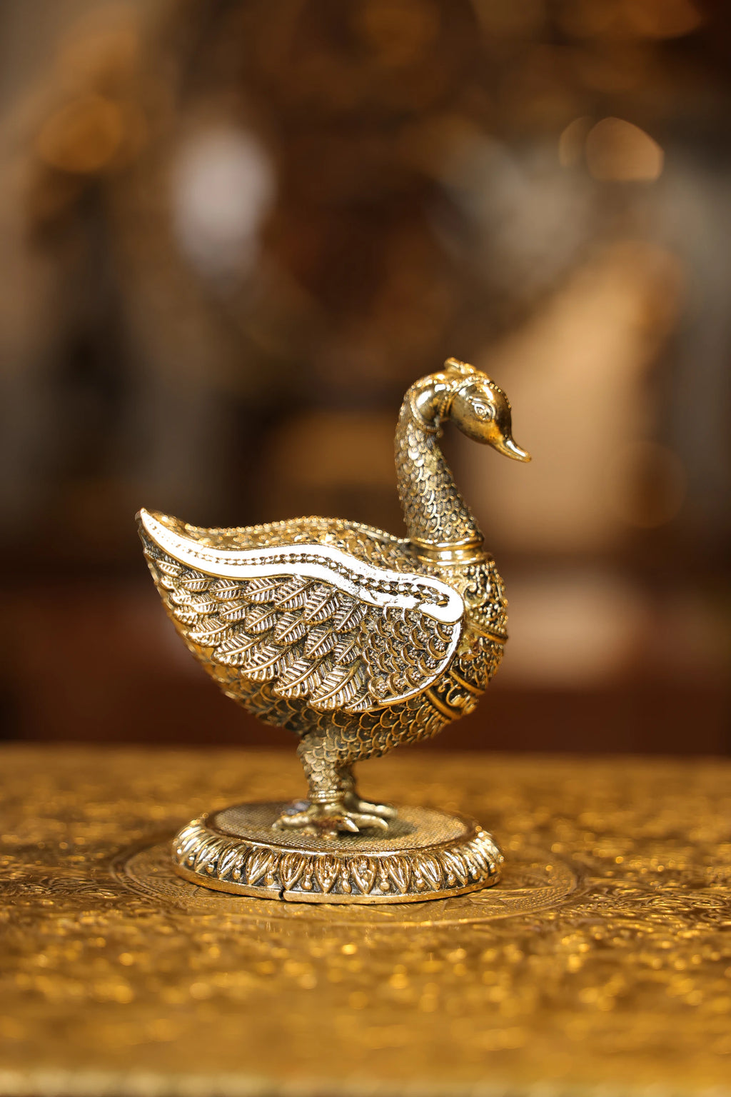 5″ Bird | Super Fine Brass | Polished Finish — view 3