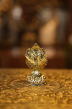 4″ Sangu Chakaram Lamp | Super Fine Brass | Polished Finish — view 9