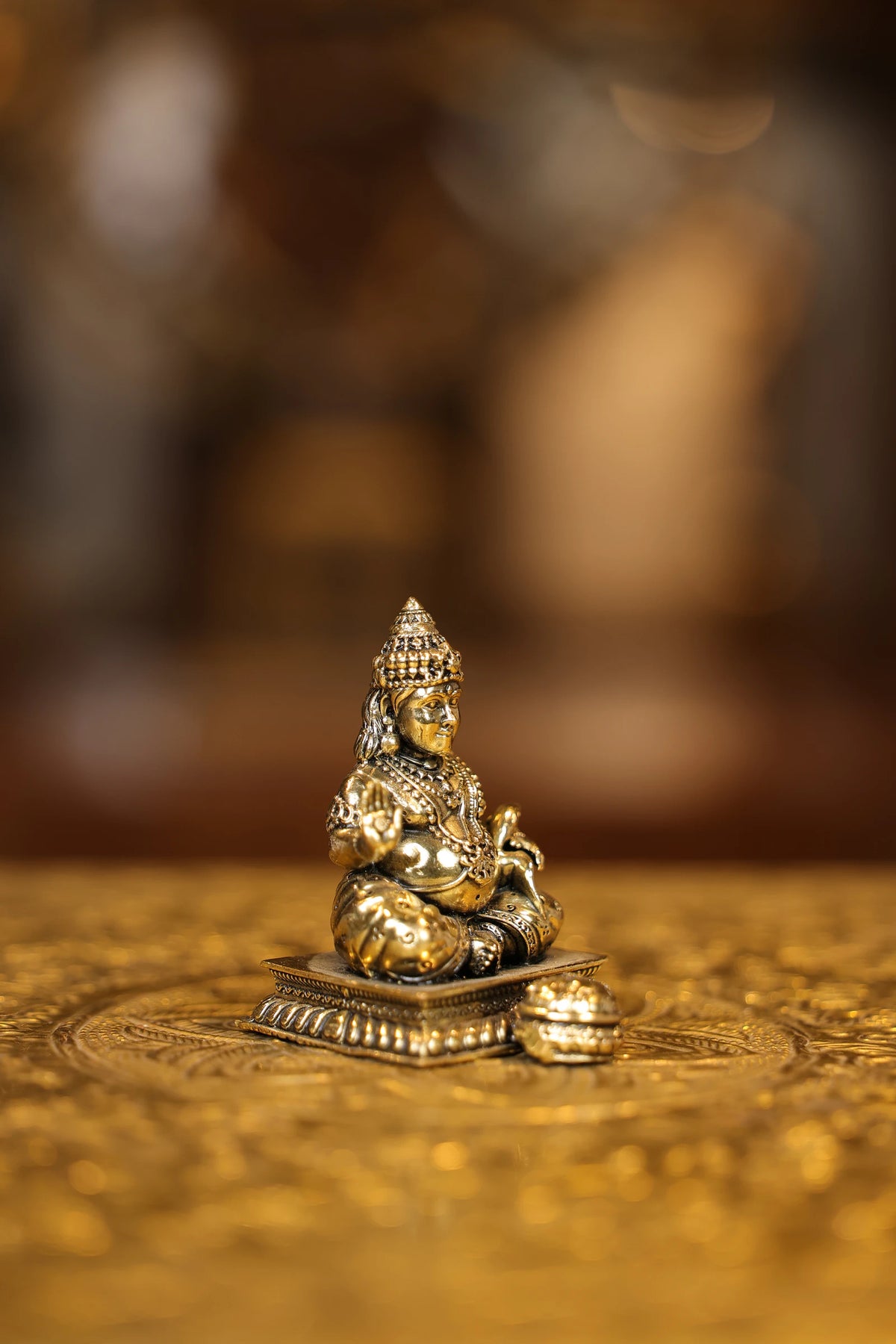 3″ Lord Kuber | Super Fine Brass | Polished Finish — view 4