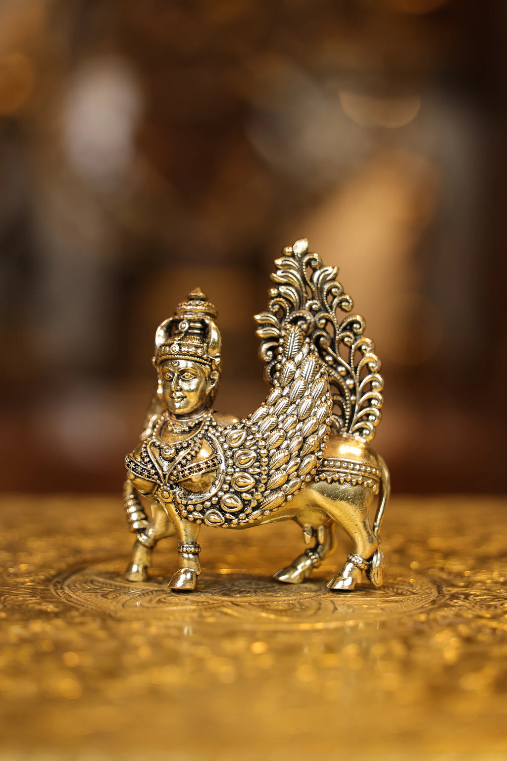 4″ Kamadhenu | Super Fine Brass | Polished Finish