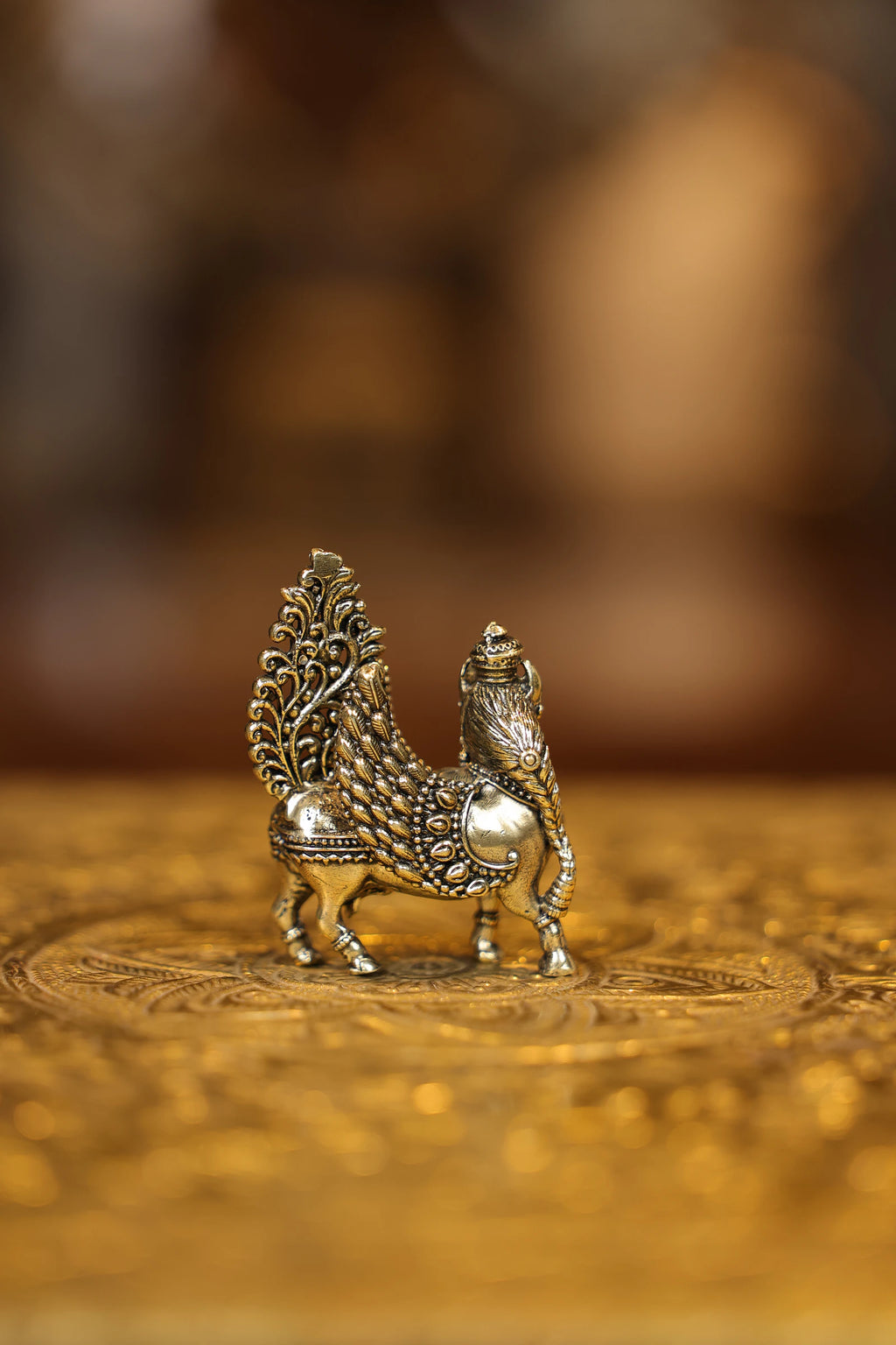 2″ Kamadhenu | Super Fine Brass | Polished Finish — view 4