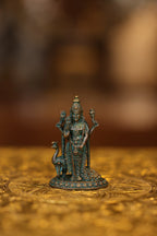 3″ Murugan | Super Fine Brass | Antique Green Finish