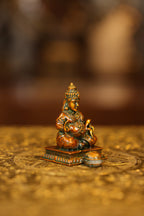 3″ Kubera | Super Fine Brass | Double Chola Finish — view 4