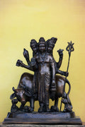 8″ Dattatreya | Handcrafted Brass | Brown Finish