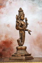 9″ Matsya Avatar | Handcrafted Brass | Antique Brown Finish