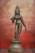 9.5″ Parvathi | Handcrafted Panchaloha | Green Patina Finish