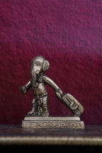 3″ Suitcase Ganesha (Modern) | Handcrafted Brass | Brass Finish